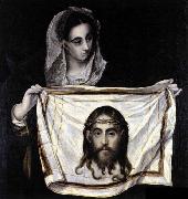GRECO, El St Veronica Holding the Veil Sweden oil painting artist